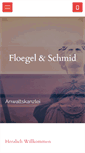 Mobile Screenshot of floegel-schmid.de